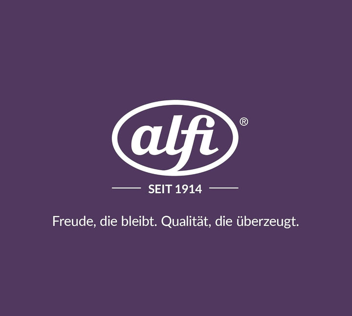 alfi SKYLINE 1,0l, deep lavender, Edelstahl-Isolierkanne mit hygienischem Hartglaseinsatz, Drehversc