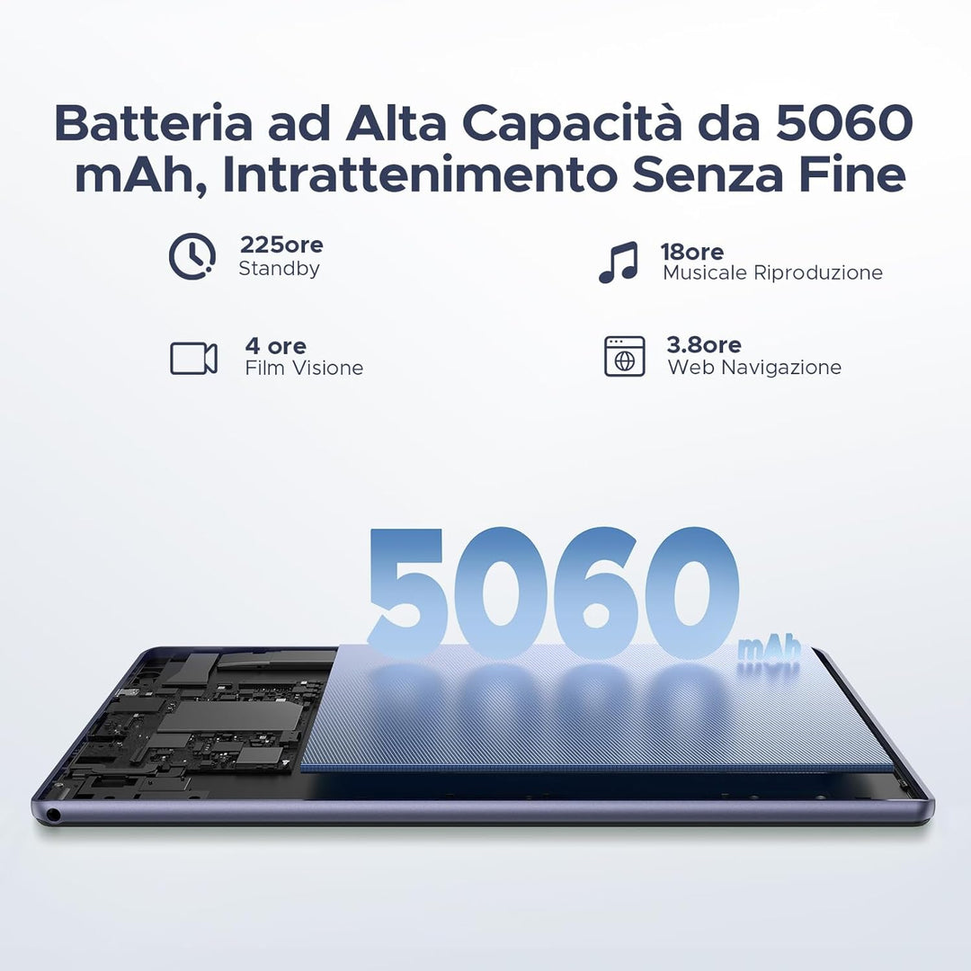DOOGEE U10 (Tablette WiFi - 10.1'' - 4/128GB) Gray PURPLE Gray, PURPLE Gray