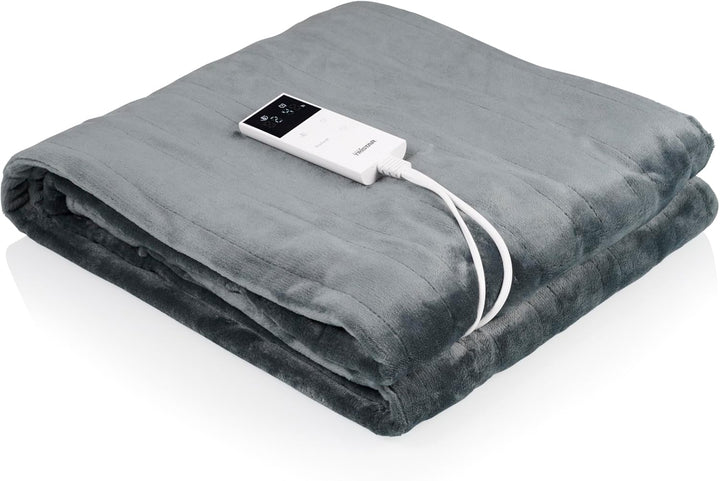 Tristar Elektrische Decke – 180 x 120 cm Fleece – Maschinenwaschbar – Einstellbarere Temperatur – Ab