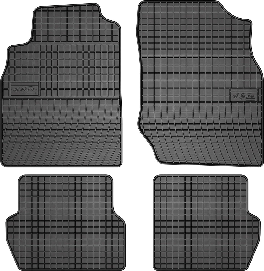 SMK Gummimatten auto fussmatten Satz für Nissan Almera N16 2000-2006 Erleben Sie einen neuen Standar