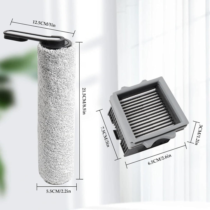 Bürstenrolle Zubehör für Tineco Floor One S5 Combo/ S5 Combo Power Kit Nass- und Trockensauger Ersat