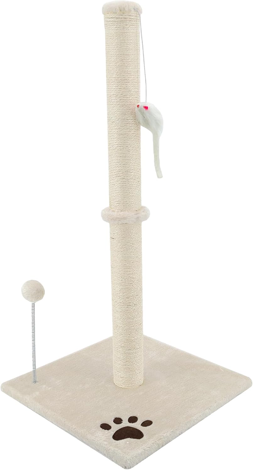 Beltom® Kratzbaum Katzenkratzbaum Kletterbaum. Katzenbaum Katzen Spielbaum, mit Zwinger 81,5 cm. - B
