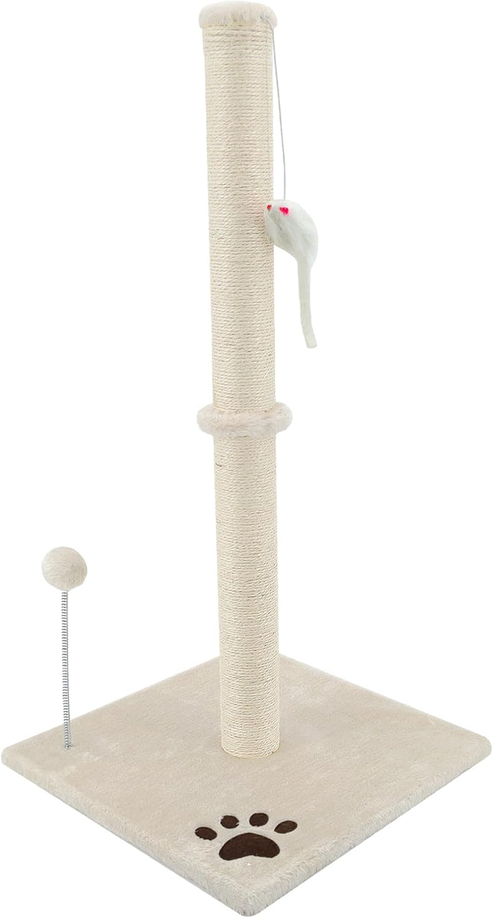 Beltom® Kratzbaum Katzenkratzbaum Kletterbaum. Katzenbaum Katzen Spielbaum, mit Zwinger 81,5 cm. - B