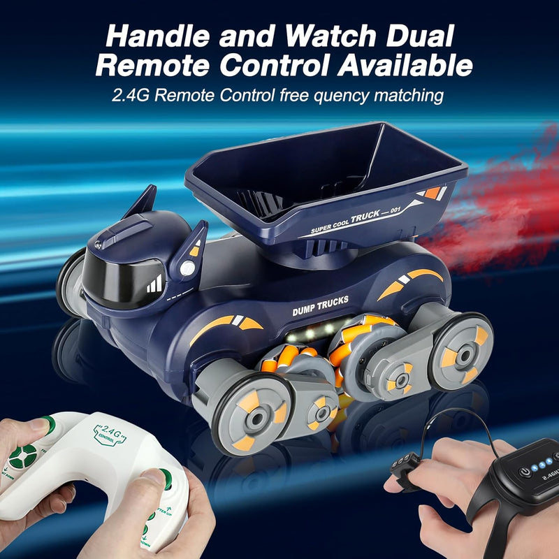 Ferngesteuertes Auto RC Car für Kinder, 4WD 2.4GHz Gesture Sensing Stunt RC Cars, 360° Drehung Off-R