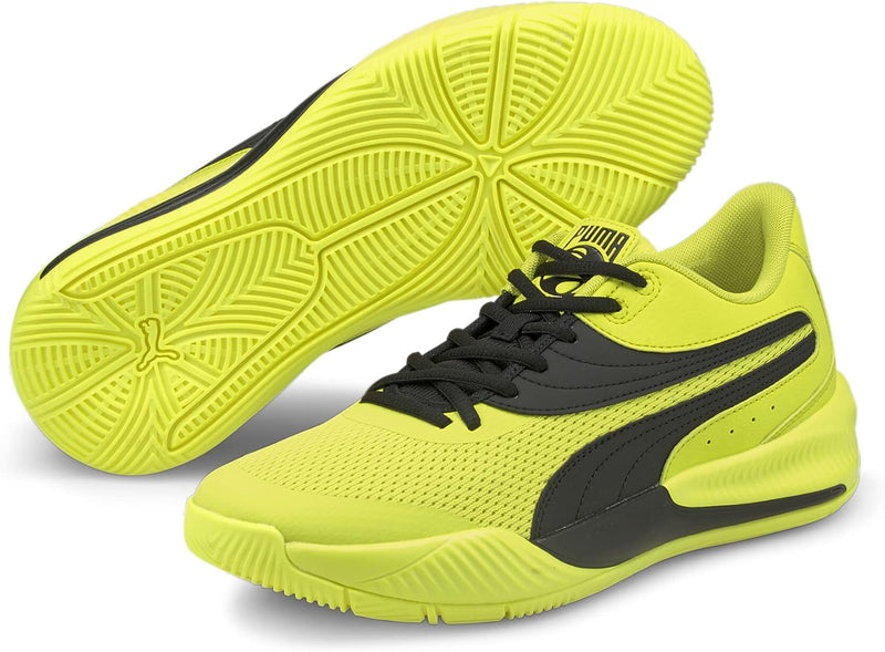 PUMA Unisex Triple Basketballschuh 38 EU Yellow Glow Puma Black, 38 EU Yellow Glow Puma Black