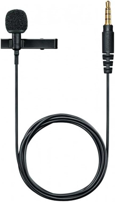 Shure MVL Lavalier -Mikrofon für iPhone & Tablet - Externer Clip auf dem Mini -Reversmikrofon für Vi