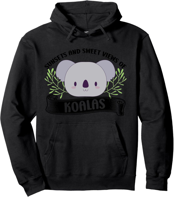 Sonnenuntergänge und süsse Aussichten von Koalas Koalas Pullover Hoodie