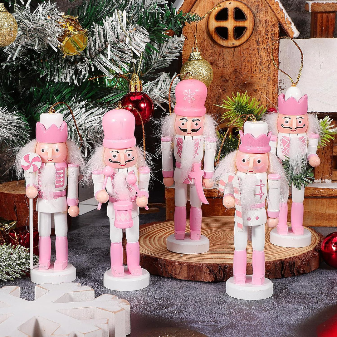 VANZACK Weihnachts-Nussknacker: Hängender Nussknacker-Anhänger Tisch-Nussknacker-Ornamente Für Zuhau