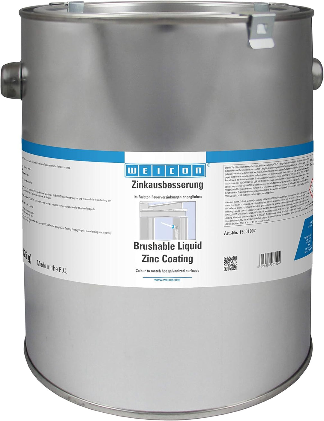 WEICON Zinkausbesserung 2,5 L | Feuerverzinkt, 2,5 L