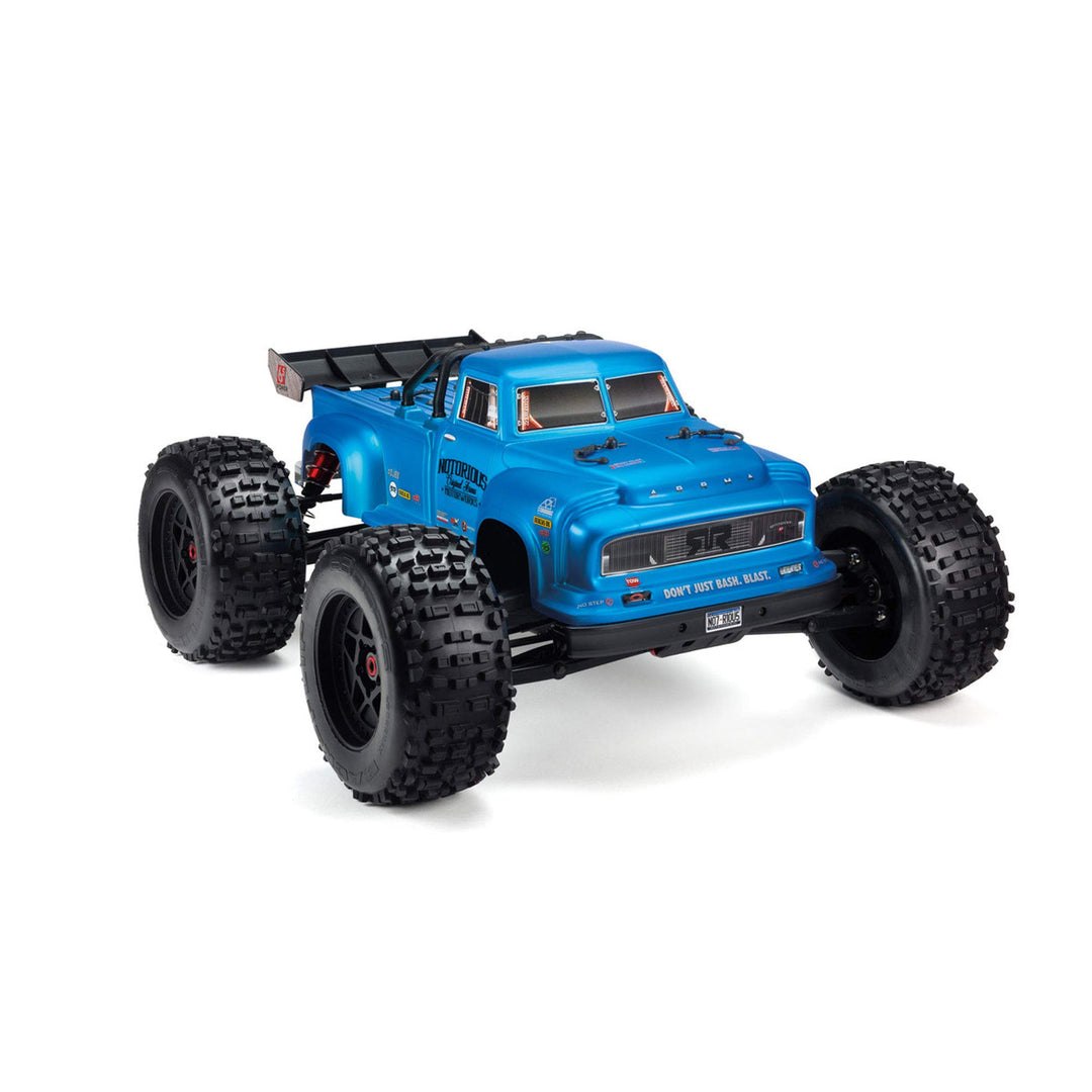 1/8 Lackierte Karosserie, Blau Echtstahl: Notorious 6S BLX