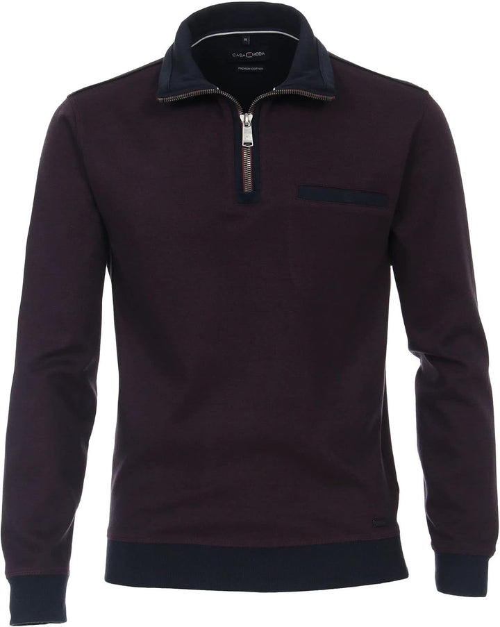 CASAMODA Sweattroyer Uni M Bordeauxrot, M Bordeauxrot