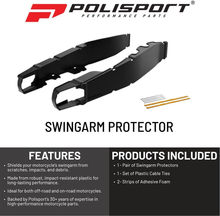 POLISPORT 8471300001 - Robuster und langlebiger Polyamid-Schwingenschutz, einfach zu montieren kompa