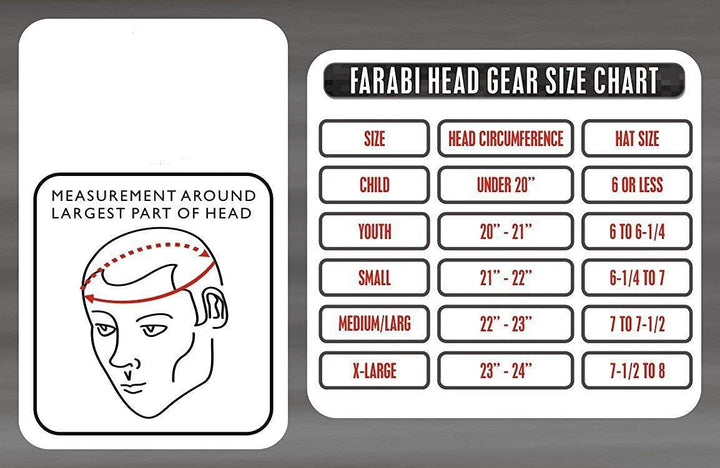 Farabi Boxing Headguard Safety Helmet MMA Training Pro Full Face, Cheek Protection Genuine Leather H