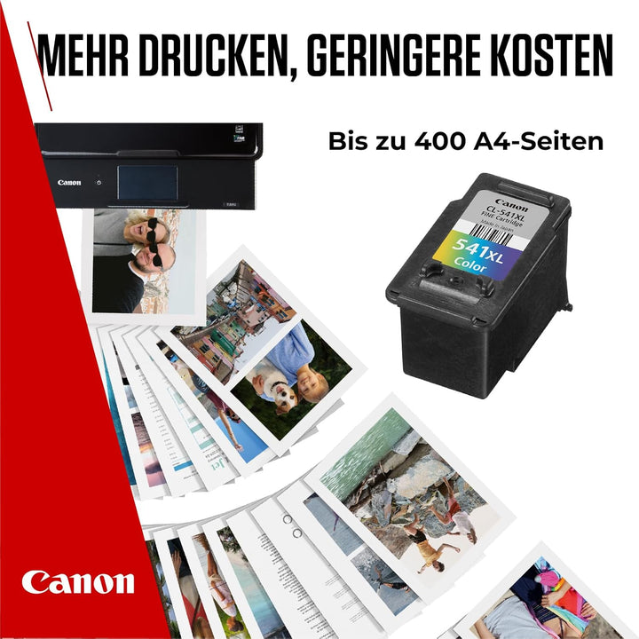 Canon Originaltinte CL-541, Grösse Standard, Farbe, Recyclebare Verpackung, Recyclebare Verpackung