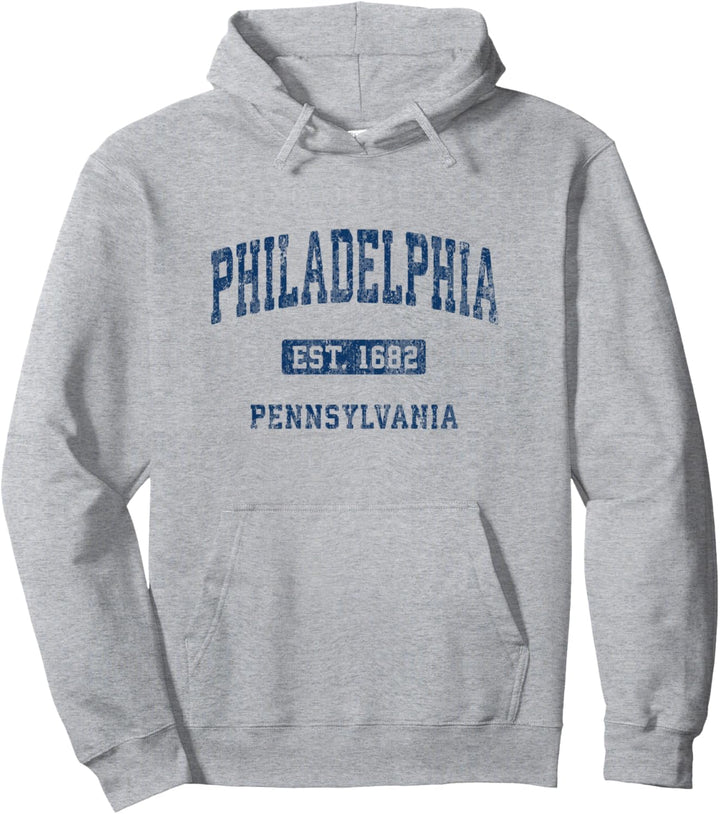 Philadelphia Pennsylvania PA Vintage Sportdesign Pullover Hoodie