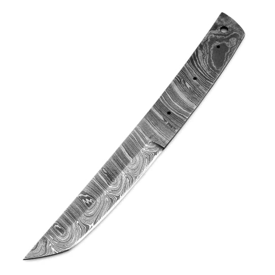 Damast Klinge Handgeschmiedete Damast Rohling Damascus blank blade 6027EA