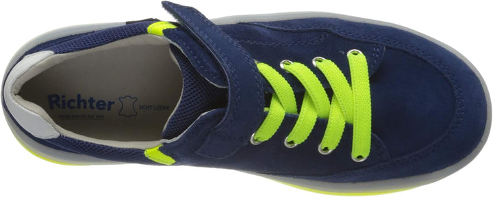 Richter Jungen Harryl Sneaker 26 EU Blau Nautic Atlant N Ye W 6821, 26 EU Blau Nautic Atlant N Ye W
