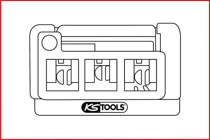 KS Tools 154.0012 Kabel-Entriegelungswerkzeug für Flachstecker und Flachsteckhülsen 1, 6mm