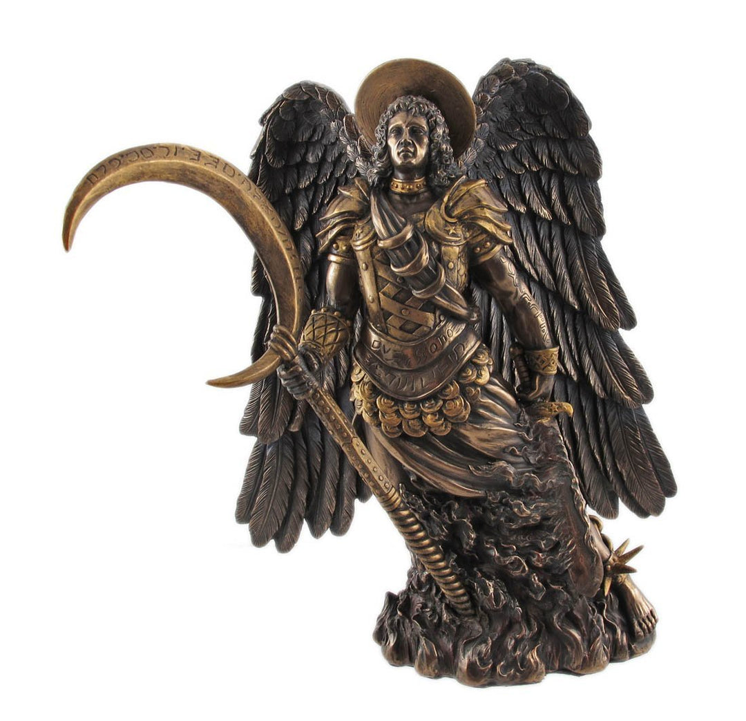 PTC Erzengel Gabriel Bronze Statue Battle Angel 8836
