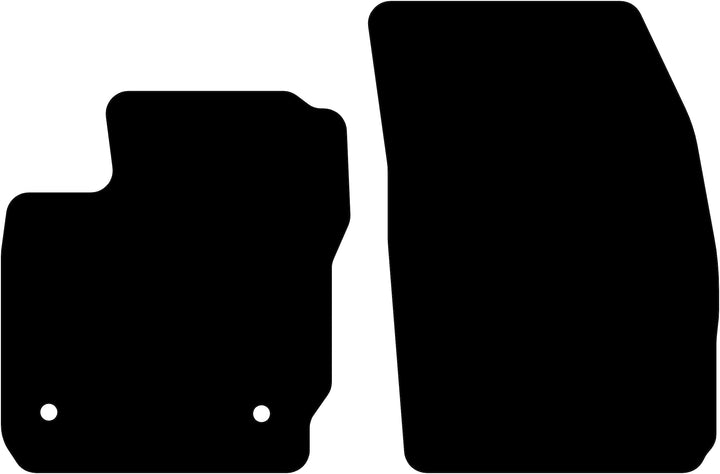 Fussmatten passend für Ford Courier Transit 2014-2021 Passend zur Ausführung: Vorne | Qualität: Comf