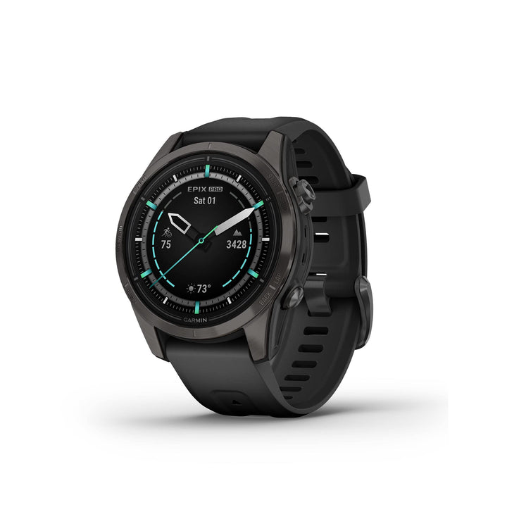 Garmin epix Pro (Gen 2) Sapphire Edition, 42 mm, Hochleistungs-Smartwatch, fortschrittliche Training