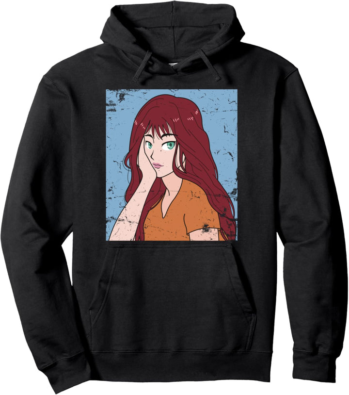 Anime Girl, Frauen & Mädchen, Manga, Kunst, Kawaii Pullover Hoodie