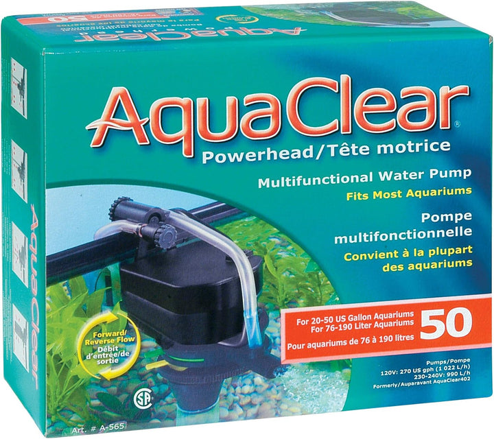 AquaClear A565 Powerhead 50 als Boden-, Schnell- oder Biofilter sowie als Umwälzpumpe einsetzbar, fü
