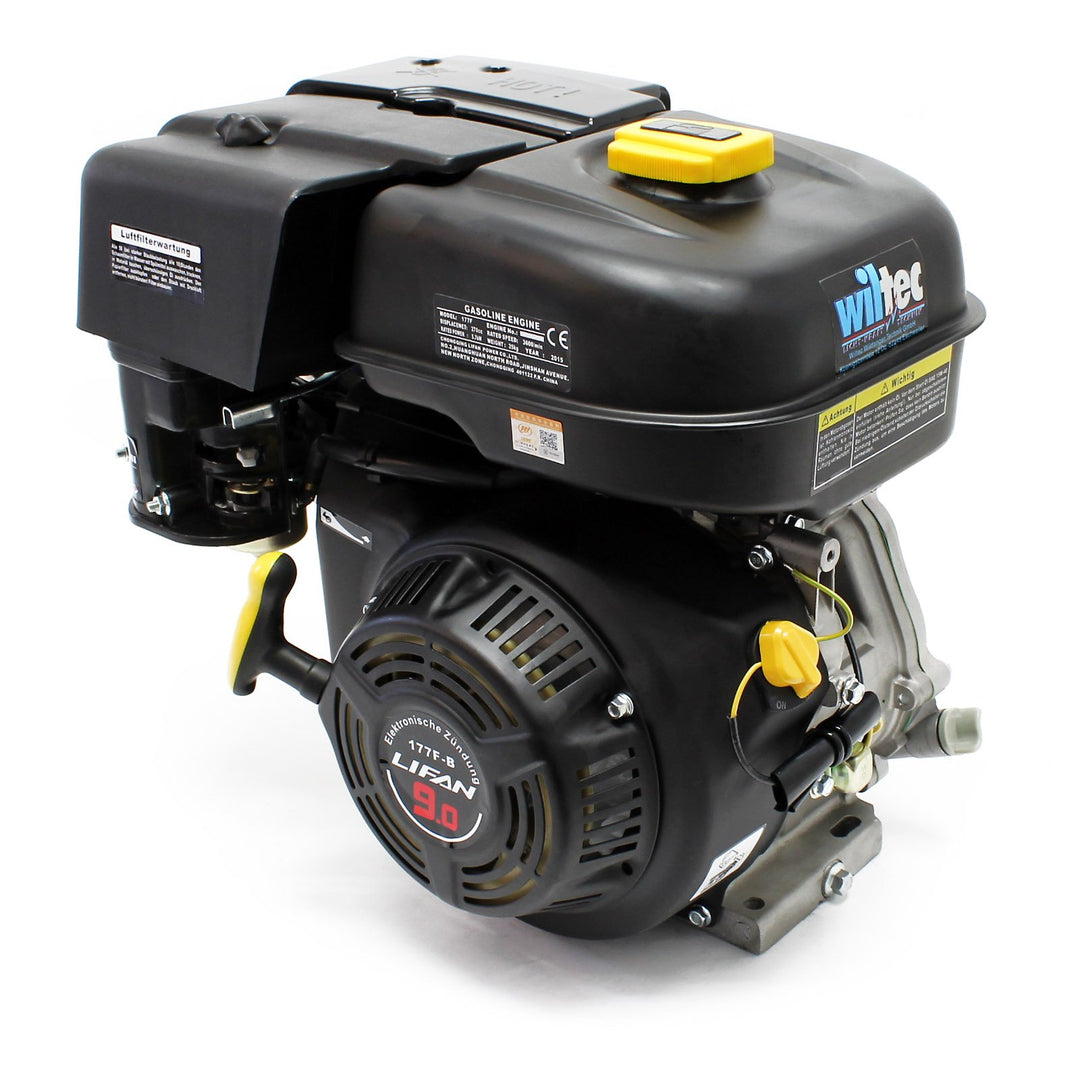 LIFAN 177 Benzinmotor 6,6kW (9PS) 4-Takt 25,4mm luftgekühlt 1 Zylinder Handstarter