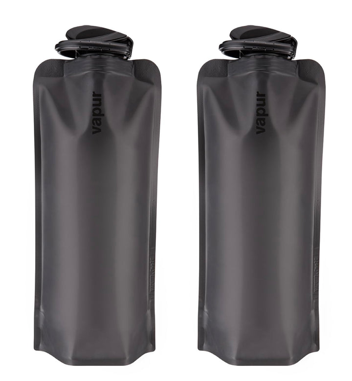 Vapur Eclipse Trinkflasche aus Kunststoff, wiederverwendbar, zusammenfaltbar/zusammenrollbar 1 Liter