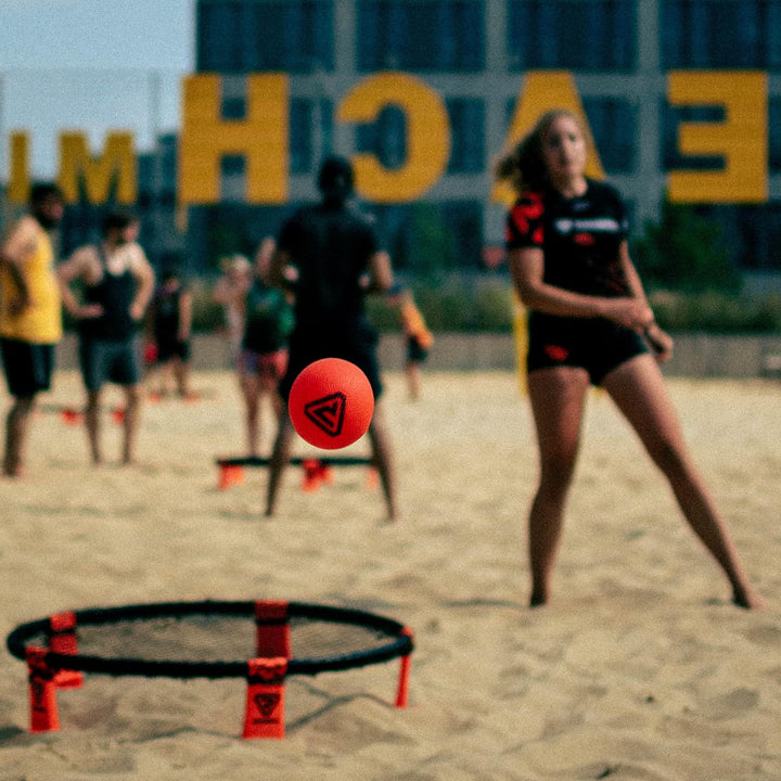 Rashball Roundnet Set | PRO ist bei Uns Standard | PRO Ball | PRO Ring | Anfänger & Profis | #playev