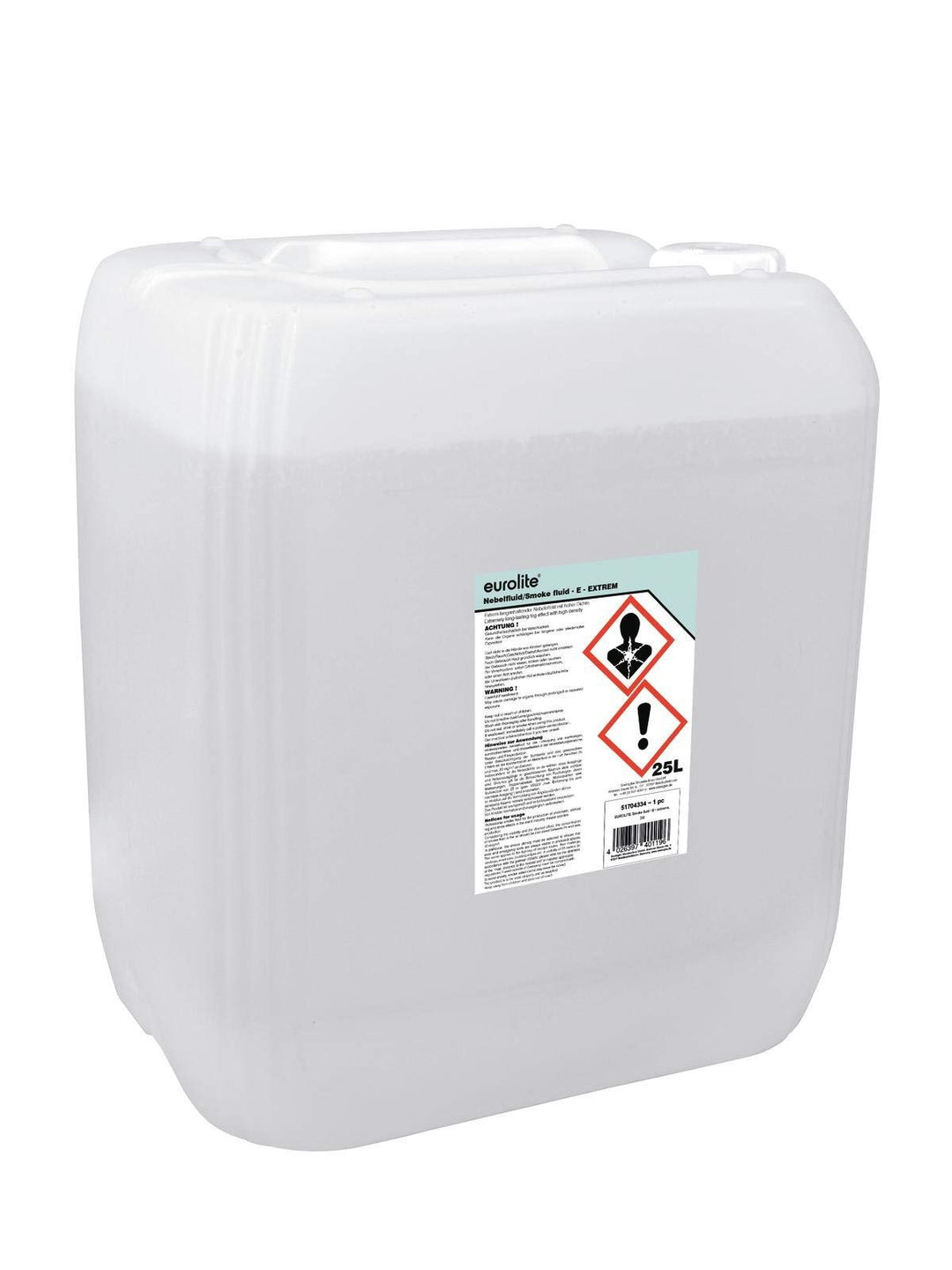 Eurolite Smoke Fluid -E- Extrem 25 Liter | Nebelfluid für Nebelmaschinen | Hohe Dichte und lange Sta