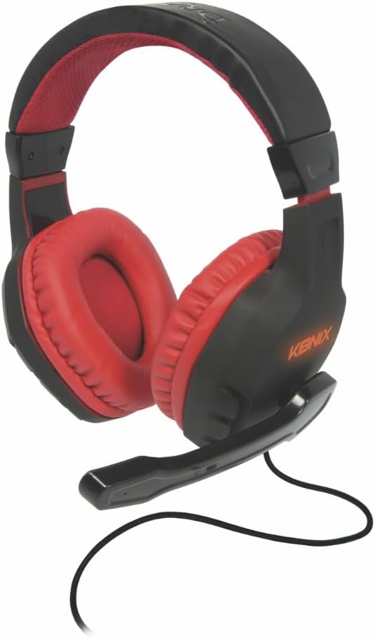 Konix Drakkar Skáld Gaming-Headset PC - 50-mm-Lautsprecher - Flexibles Mikrofon - 1,5-m-Kabel - 3,5-