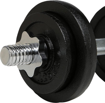 endurance Unisex Kurzhantel Dumbell 10kg I 10 kg Hantel für dein Heimtraining I Fitness Sport Hantel