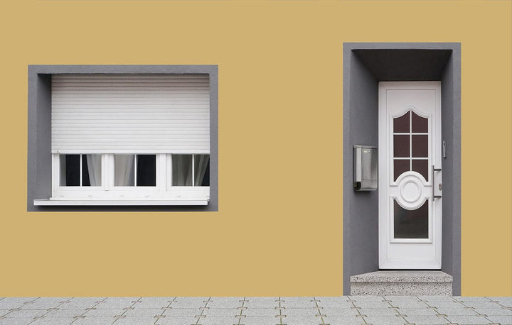 RyFo Colors Silikonharz Fassadenfarbe Lotuseffekt Trend Sandgelb 10l - bunte Fassadenfarbe, weitere