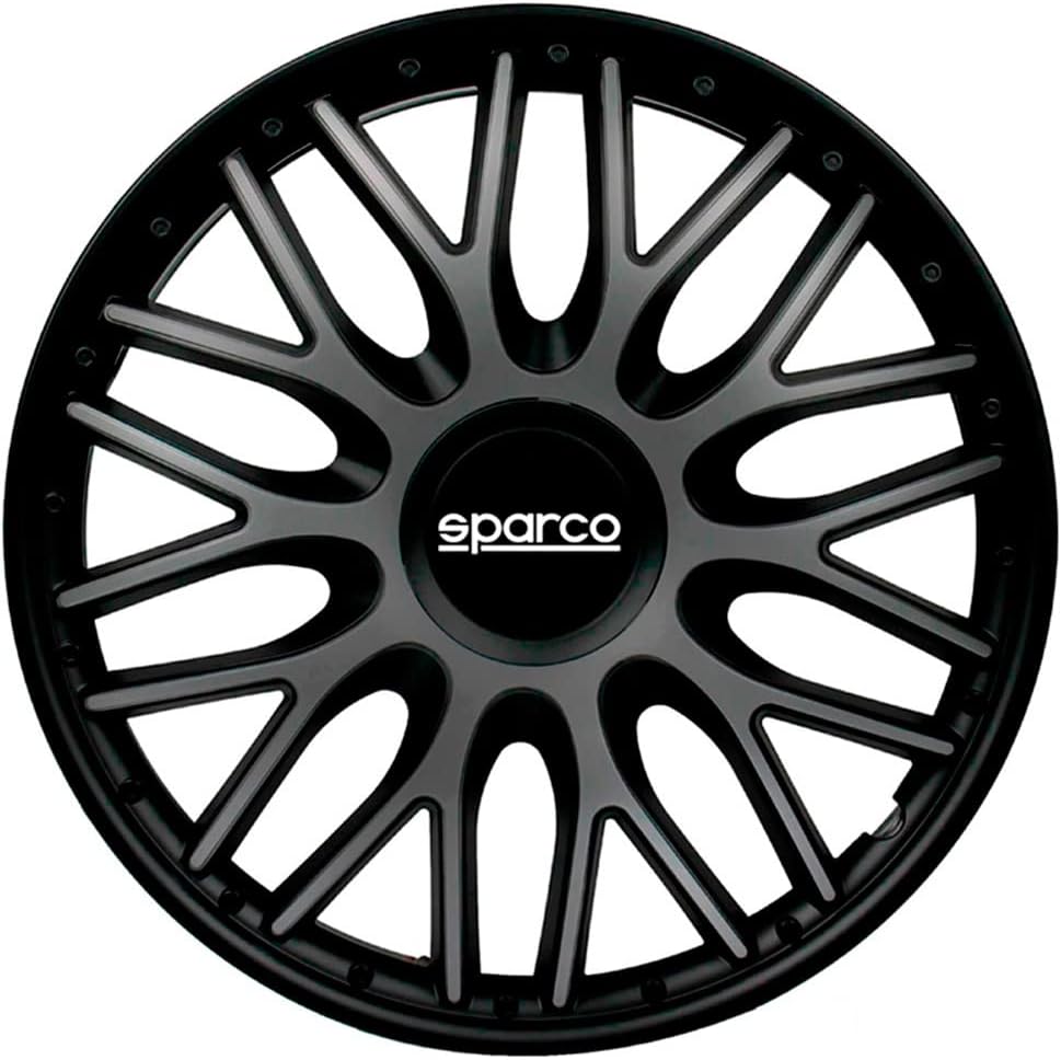 Sparco Satz Radzierblenden Roma 13-Zoll Grau/Schwarz