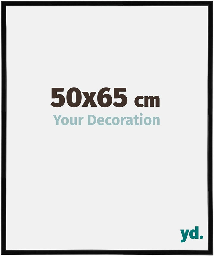 yd. Your Decoration - Bilderrahmen 50x65 cm - Bilderrahmen aus Kunststoff mit Acrylglas - Ausgezeich