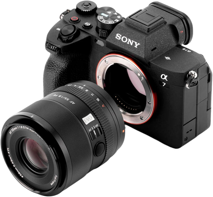 VILTROX APO 55mm F1.8 FE, AF 55mm f/1.8 EVO Objektiv für Sony E Mount, Vollformatobjektiv mit grosse