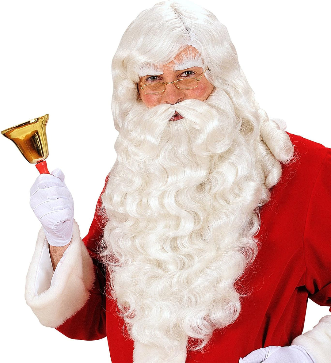 St Nikolaus Kostüm von Boland mit Perücke + Bart + Stab Gr. L/XL Weihnachten