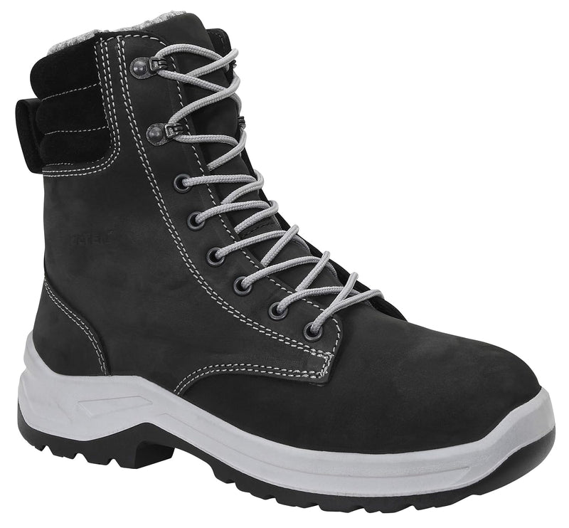 ELTEN Sicherheitsschuhe LILLY black High ESD S3, Damen, Lederschuh, robust, warm, schwarz, Stahlkapp