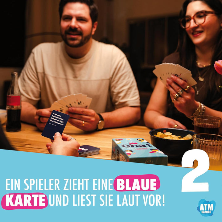 ATM Gaming OHA! Das Familienspiel - Gesellschaftsspiele - Fragen und Herausforderungen, um Deine Elt