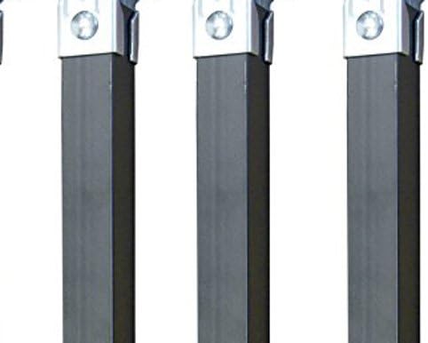 Imex der Fuchs 81404-b Set 4 Füsse Lattenrost ohne Rollen Neutral, Neutral