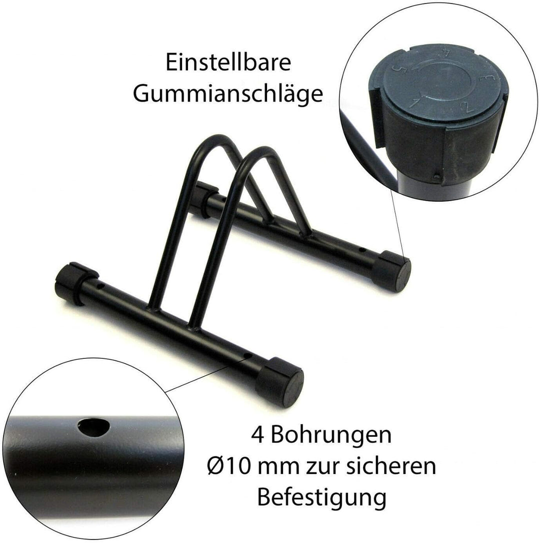 Fahrradparkplatz Fahrradständer Bike Fahrradhalter Boden und Wandmontage T038