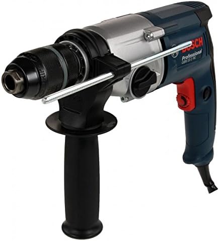 Bosch Professional Bohrmaschine GBM 13-2 RE (inkl. Zahnkranzbohrfutter 1,5-13mm, Zusatzhandgriff, Ti
