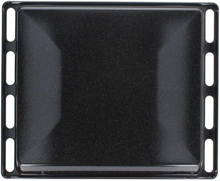 Backblech Kuchenblech Pizzablech Fettpfanne Ofenblech 446x366x24mm emailliert Backofen Herd Ofen Ind