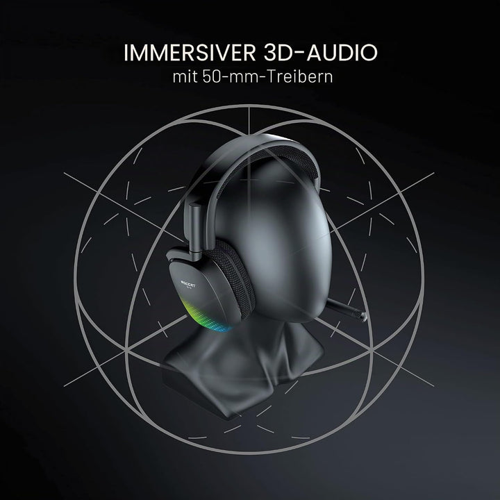 ROCCAT Syn Pro Air Headset, Pro Air (kabellos und ohne Bluetooth) Headset