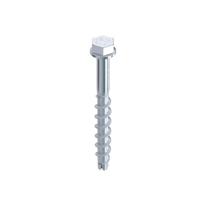 TOX Schraubanker Sumo Max 1 KB 10x120 mm, Sechskantkopf, Stahl verzinkt, für verschiedene Einbautief