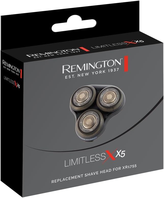 Remington Ersatz Rasierkopf [für Rotationsrasierer XR1755] Ersatzteil für Rotationsrasierer X5 Limit