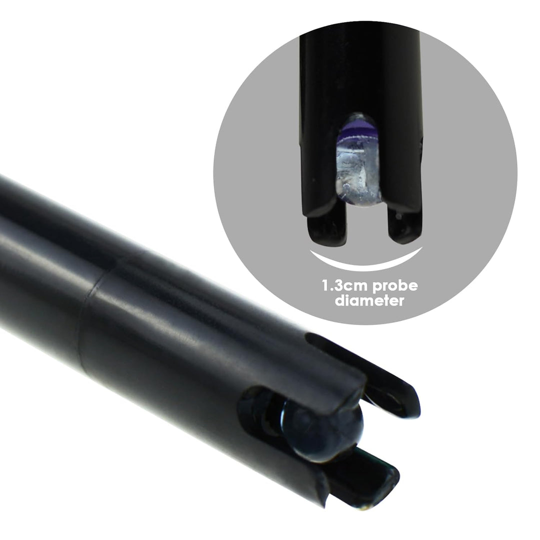 Lange Karosserie pH Elektrode mit BNC Steckdose Sonde 300cm Kabel 0-14pH für pH Meter, pH Regler pH