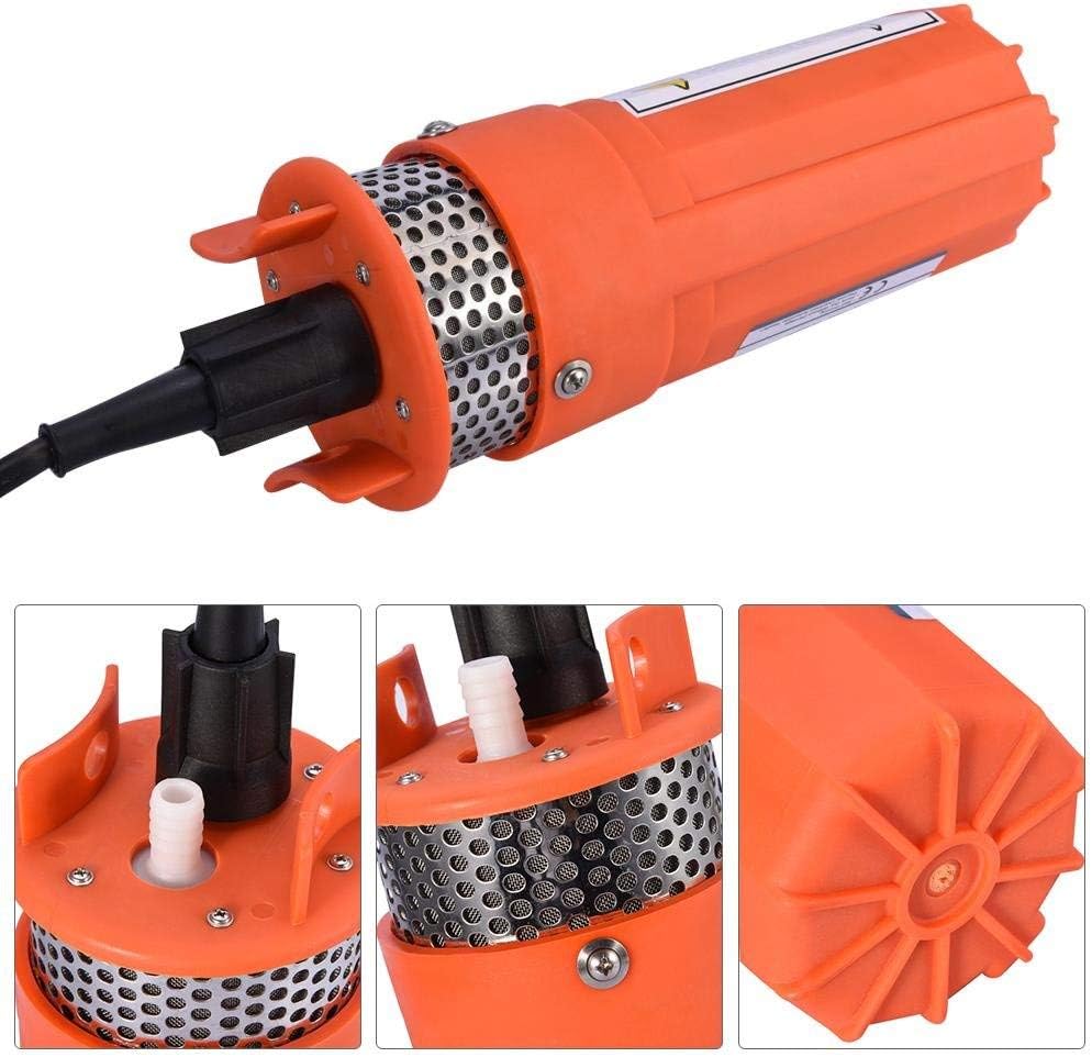 12V Solarbetriebene Tauchpumpe 150W Tief Wasser Lager Brunnen Wasserpumpe Solar-Wasserpumpe 6,5 l/mi