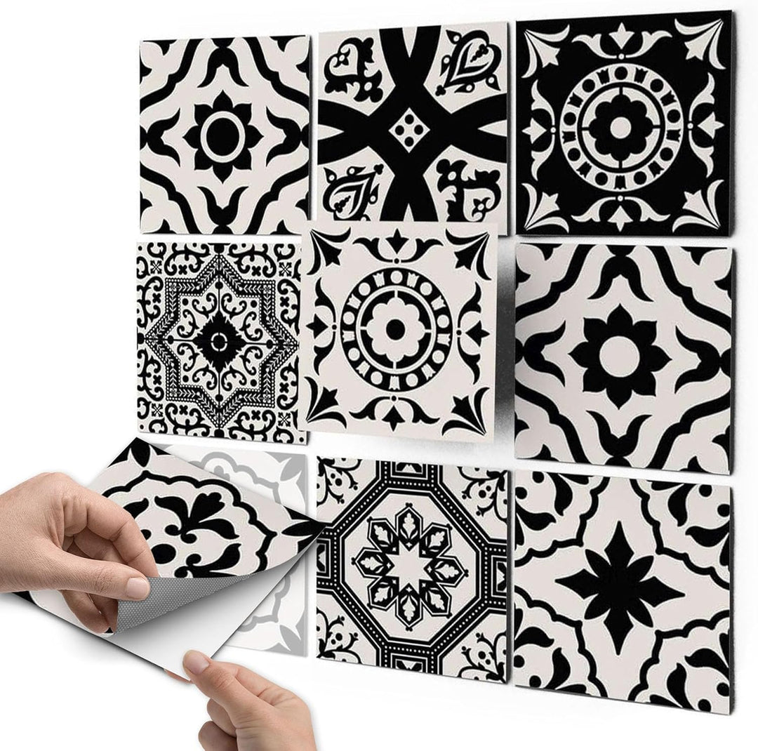 CREATISTO Klebefliesen Stickerfliesen Fliesenfolie - Selbstklebende Fliesen Folie I Klebefliesen Dek